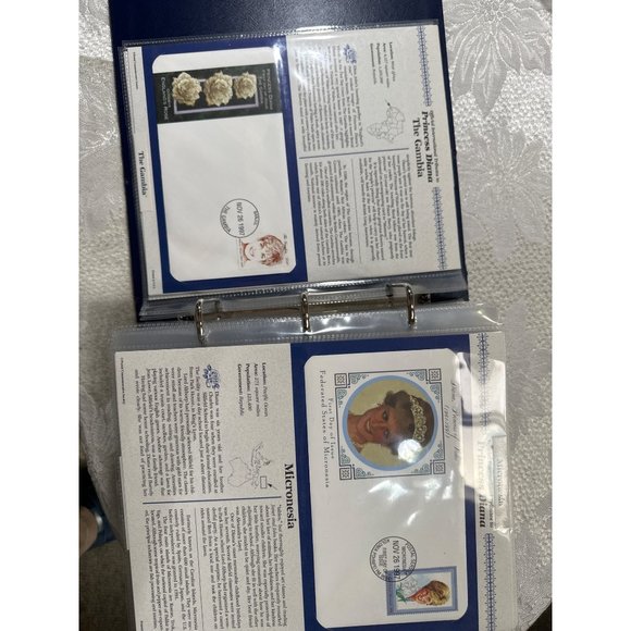 Official International Tributes to Princess Diana Postal Commemorative Society - Picture 4 of 12